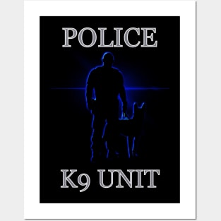 Police K9 front & back Posters and Art